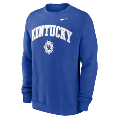 Kentucky Wildcats Arched Seal Men's Nike College Pullover Kentucky Wildcats Arched Seal Men's Nike College Pullover